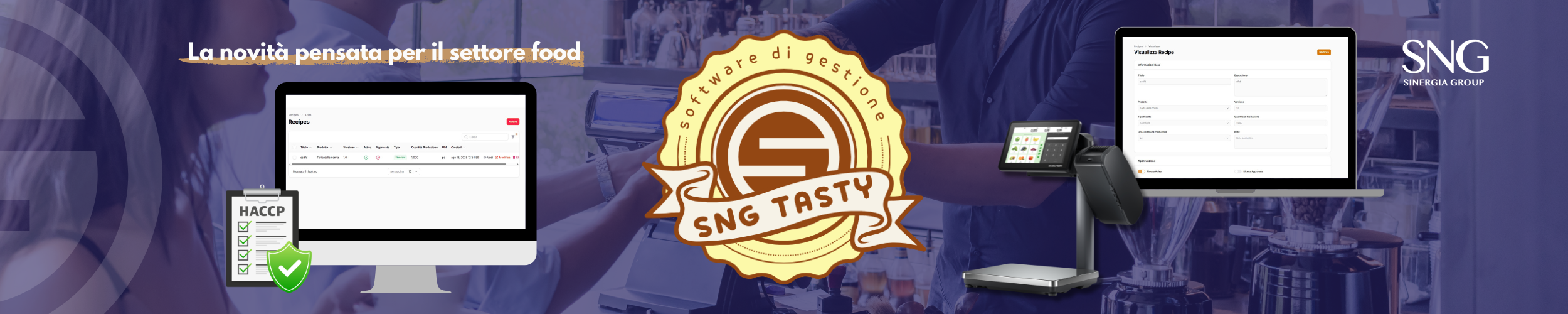 SNG Tasty: la novità pensata per il settore food